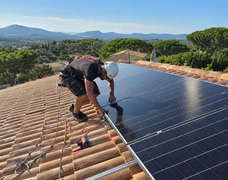Installateur panneaux solaires Luché-Thouarsais — pose photovoltaïque sur toiture